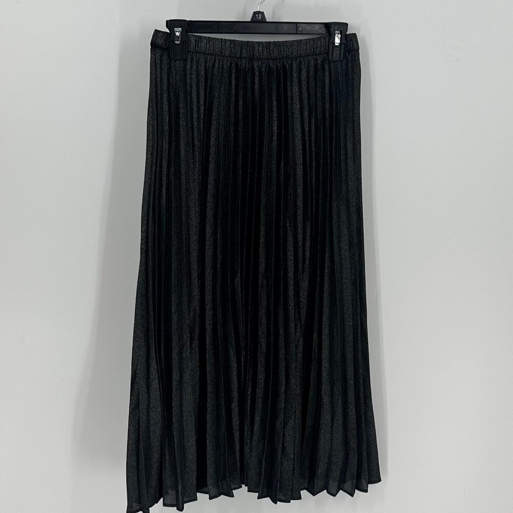 Women's GAP Pleated Metallic Midi Skirt S